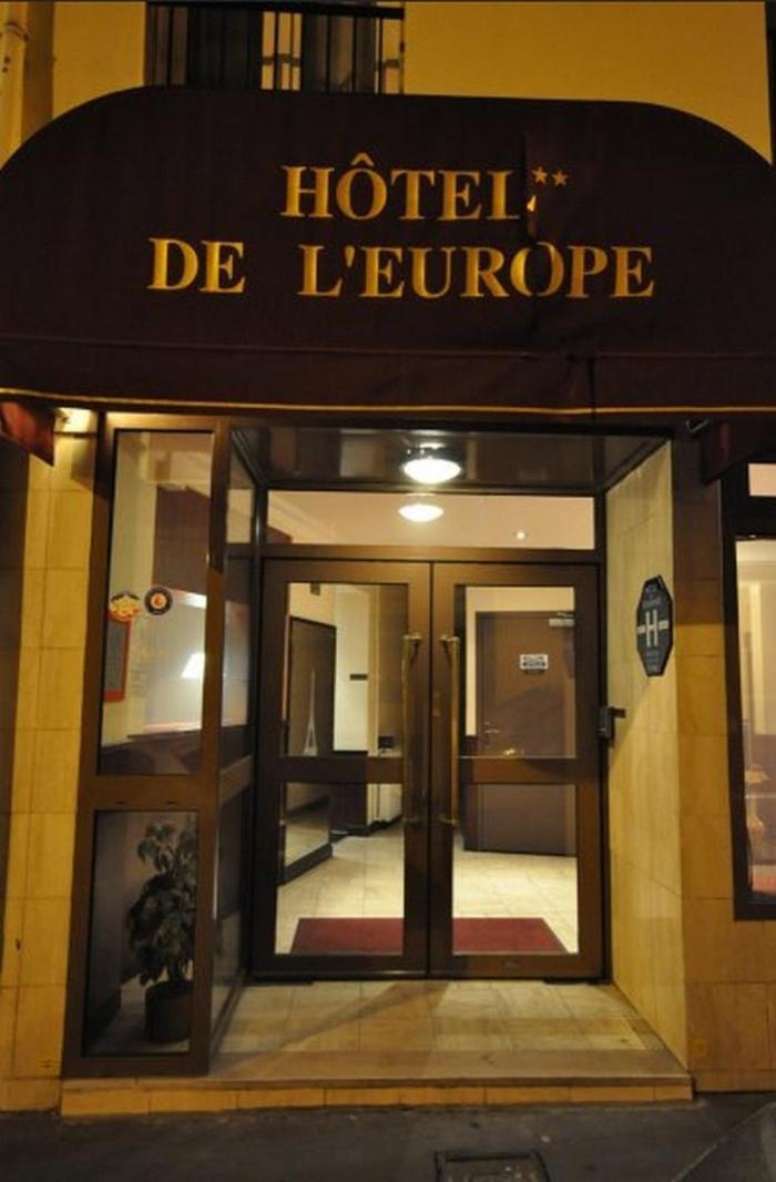 Hotel De L'Europe Париж Екстер'єр фото